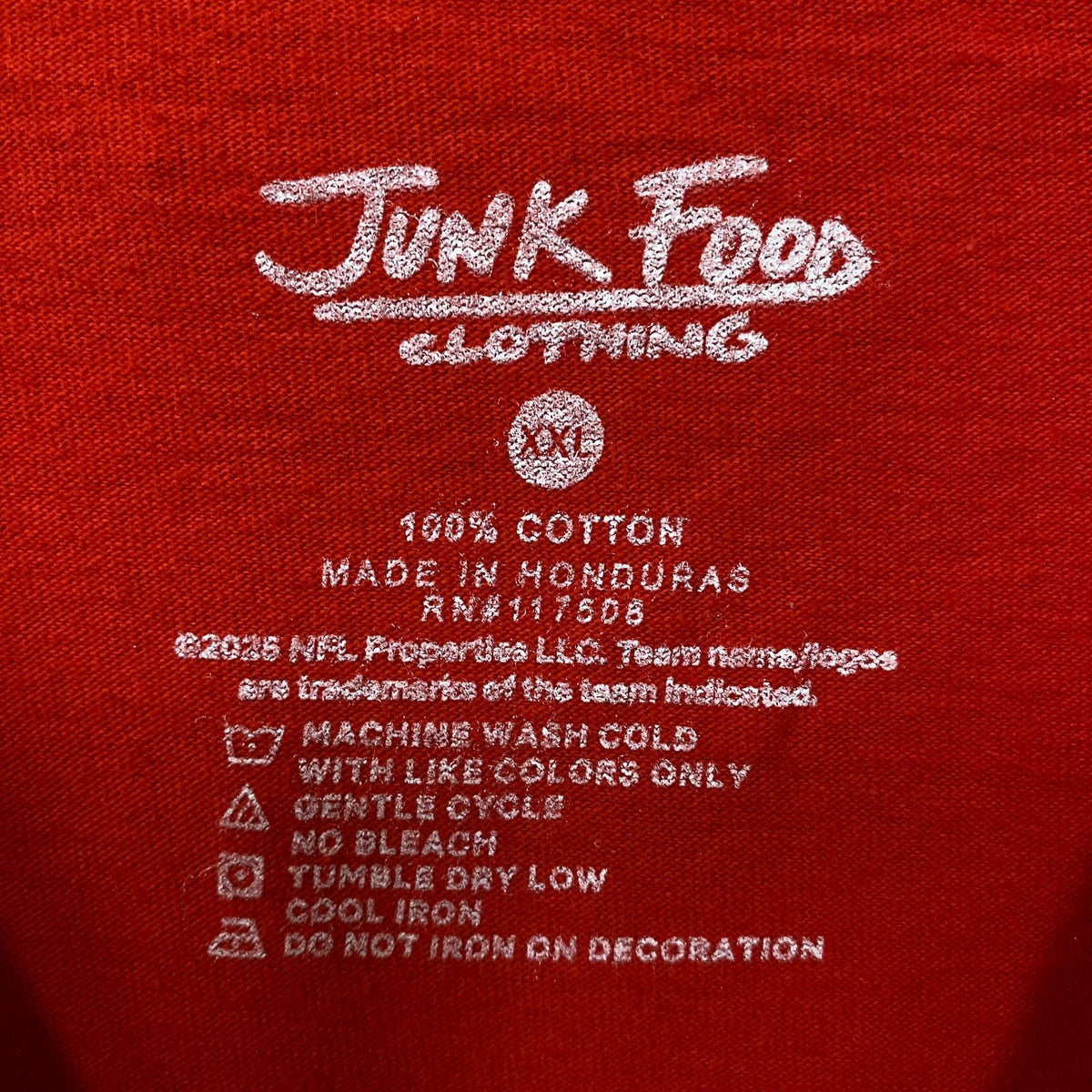 Junk Food San Francisco 49ers Graphic T-Shirt 2XL