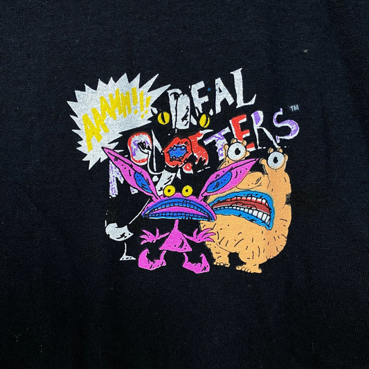 Nickelodeon Nicktoons Graphic Design Long Sleeve T-Shirt Small