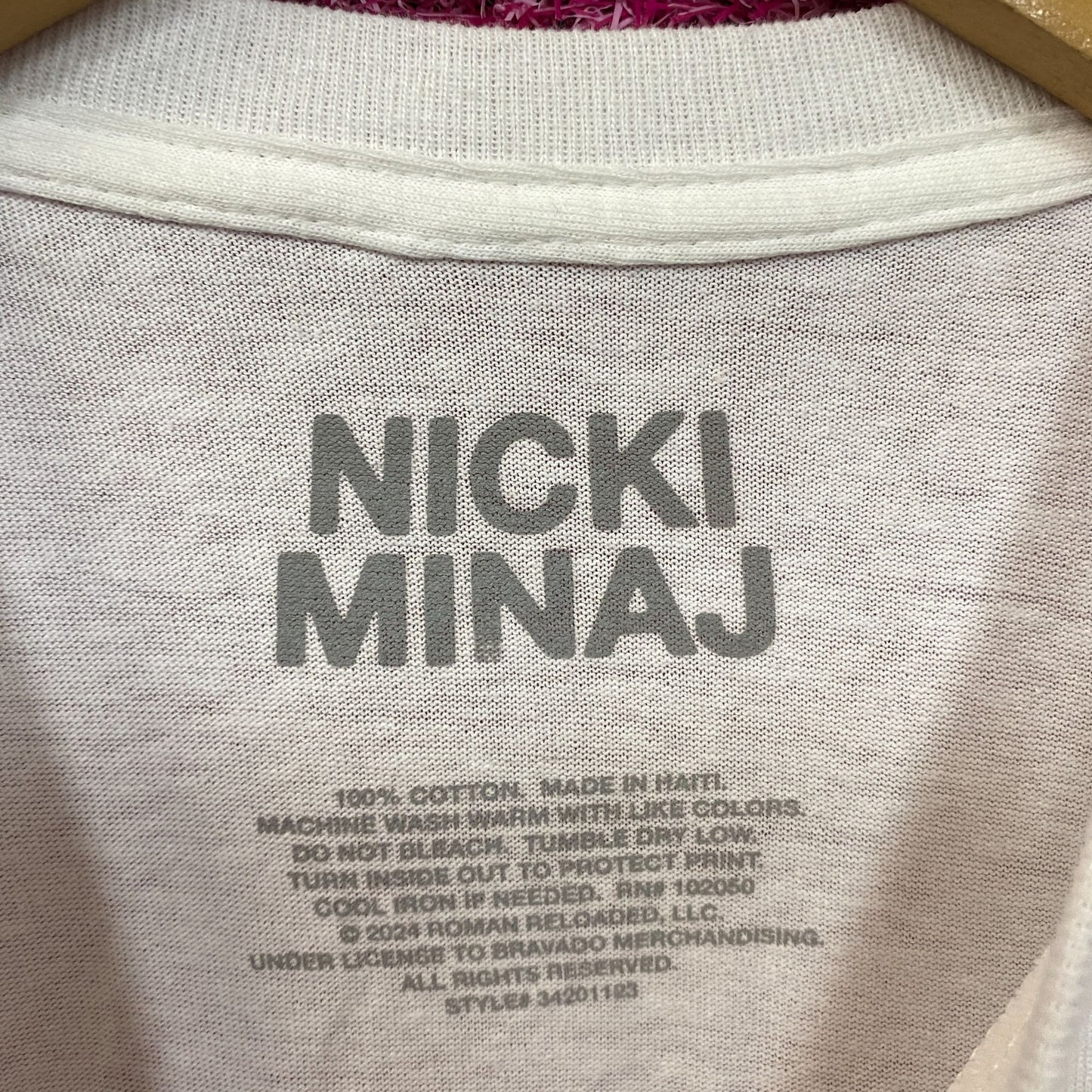 Nicki Minaj Pink Friday 2 Graphic T-Shirt 2XL