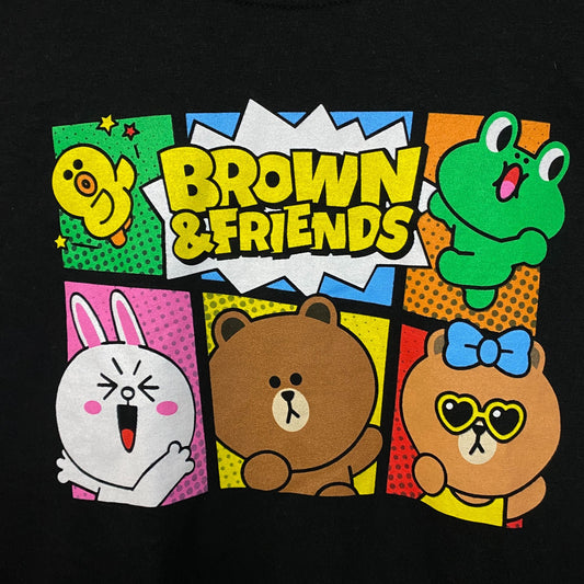 Brown and Friends Tshirt size XL Sally, Choco & Leonard Tee