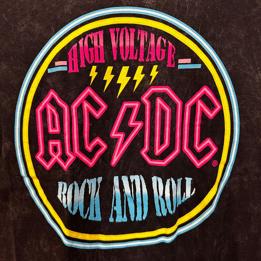 AC/DC Hells Bells High Voltage Tshirt size Medium