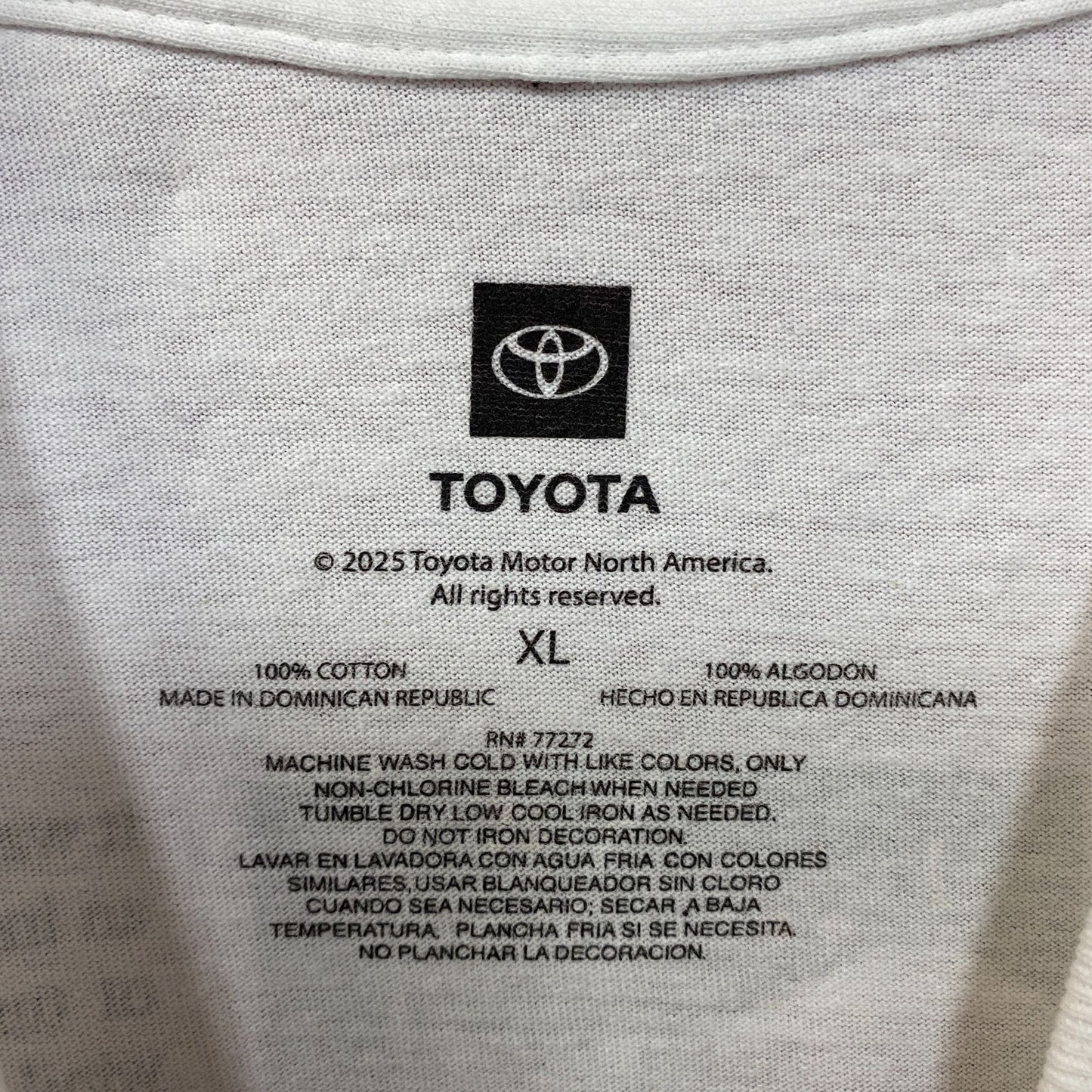 Toyota Supra Turbo 89 Double Sided T-Shirt XL