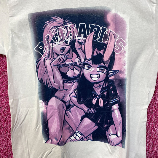 Bad Habits Waifu Devil School Girl & Prisoner Anime Tee M