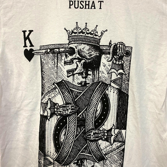 Pusha T Dead King of Hearts Hip-Hop T-Shirt Small
