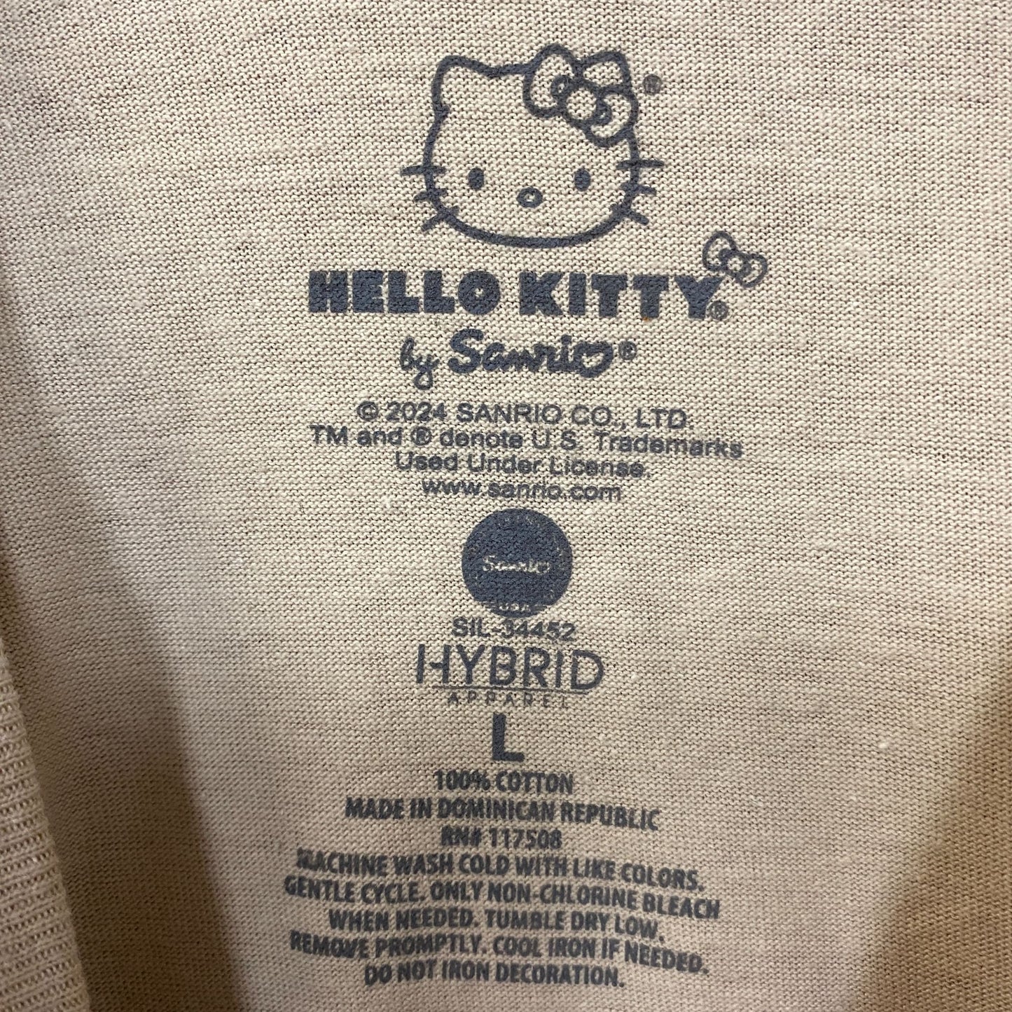 Sanrio Hello kitty Cowgirl Howdy by Sanrio T-Shirt Size Large