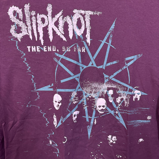 Slipknot The End So Far Album Art Heavy Metal Band Tee 2X