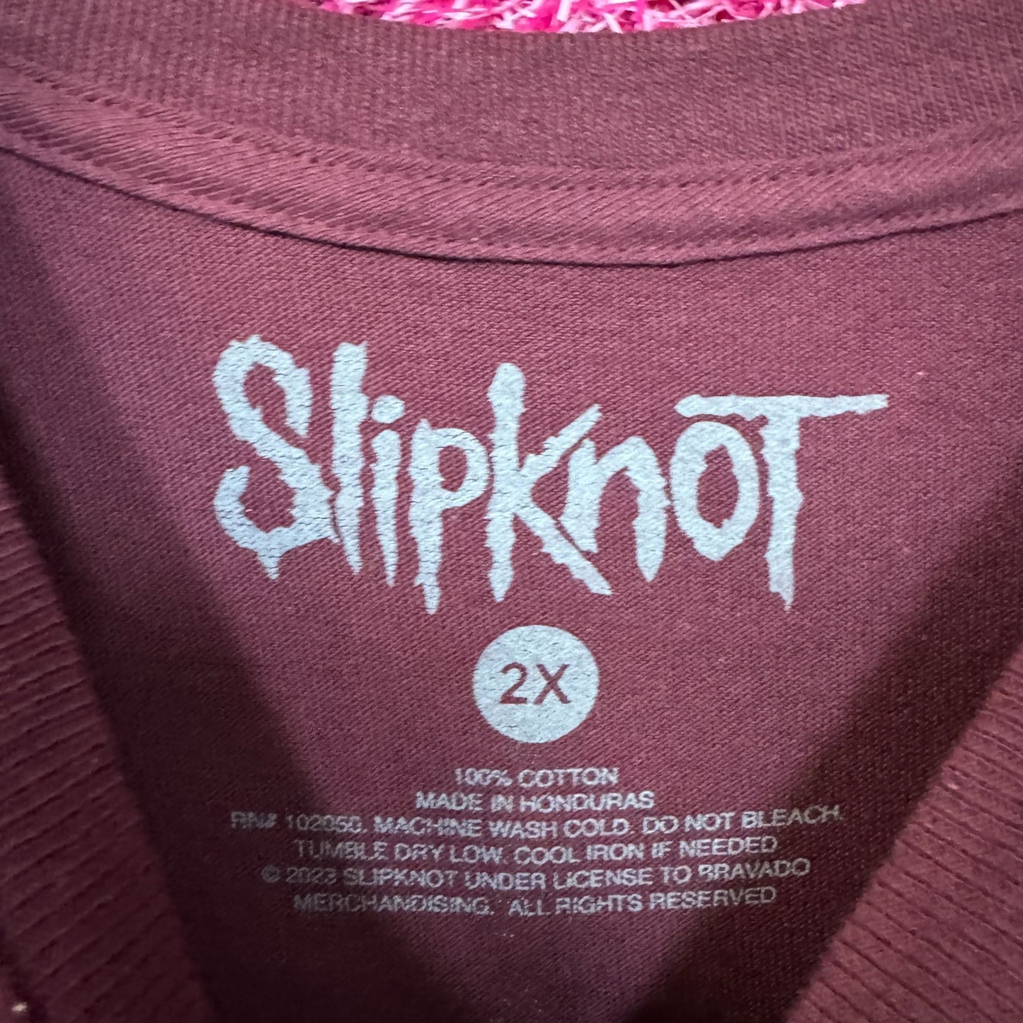 Slipknot The End So Far Album Art Heavy Metal Band Tee 2X