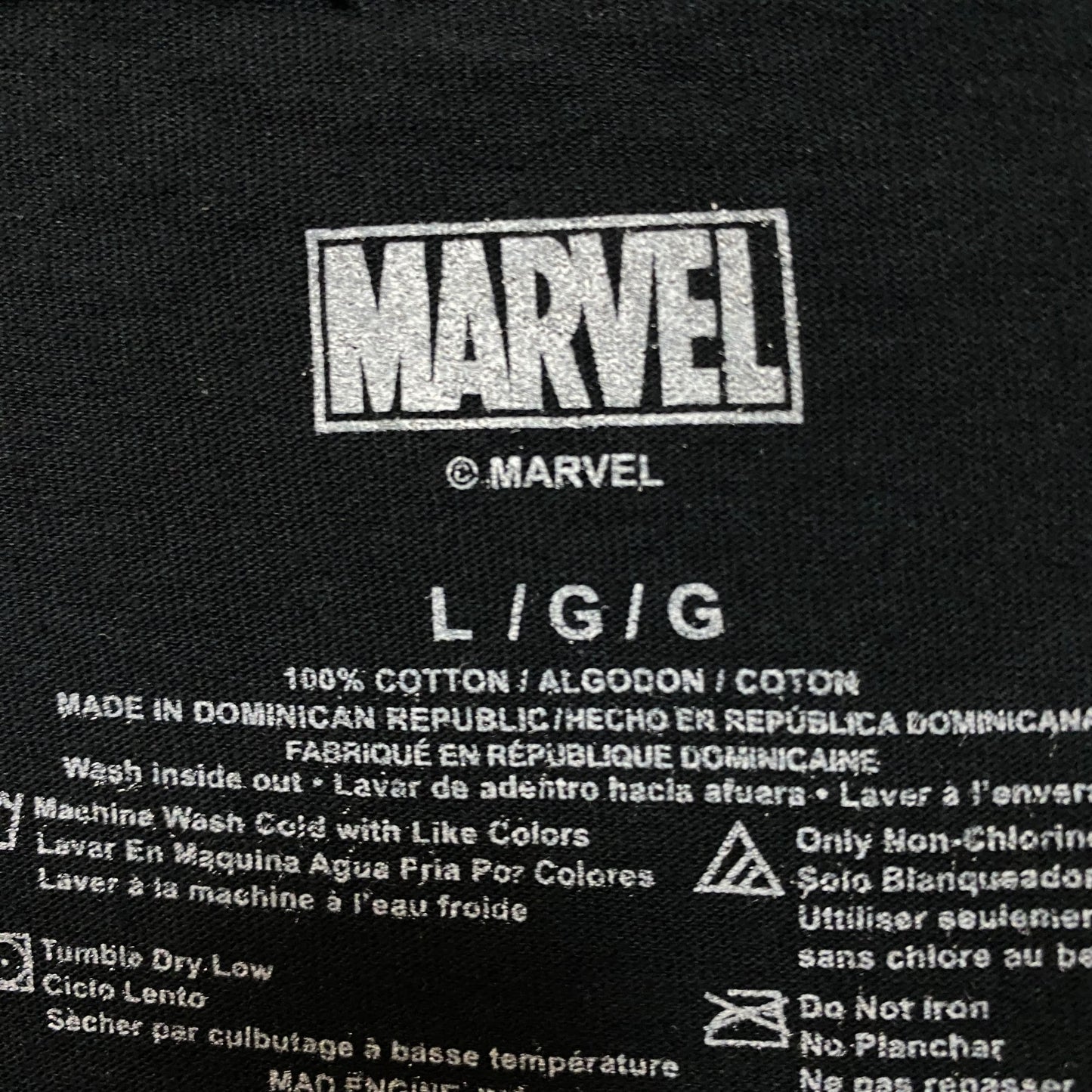 The Avengers Superhero Close-Up Tiles Marvel Comics Tee L