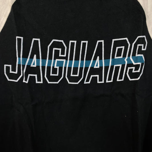 Junk Food NFL Jacksonville Jaguars 3/4 Long Sleeve Raglan T-Shirt Small