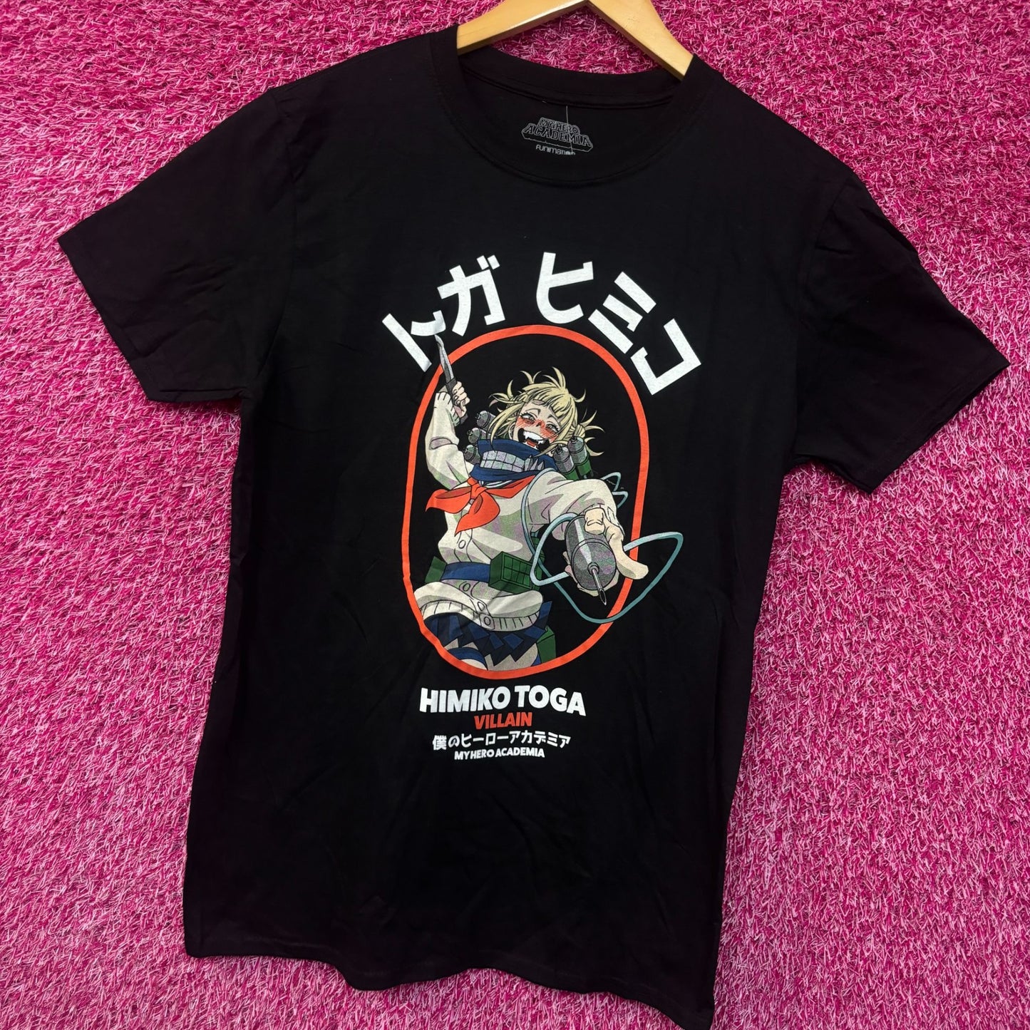 My Hero Academia Himiko Toga anime tshirt size medium