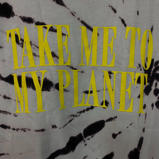 Junk Food Clothing Take Me To My Planet Tie-Dye Graphic Tee Small
