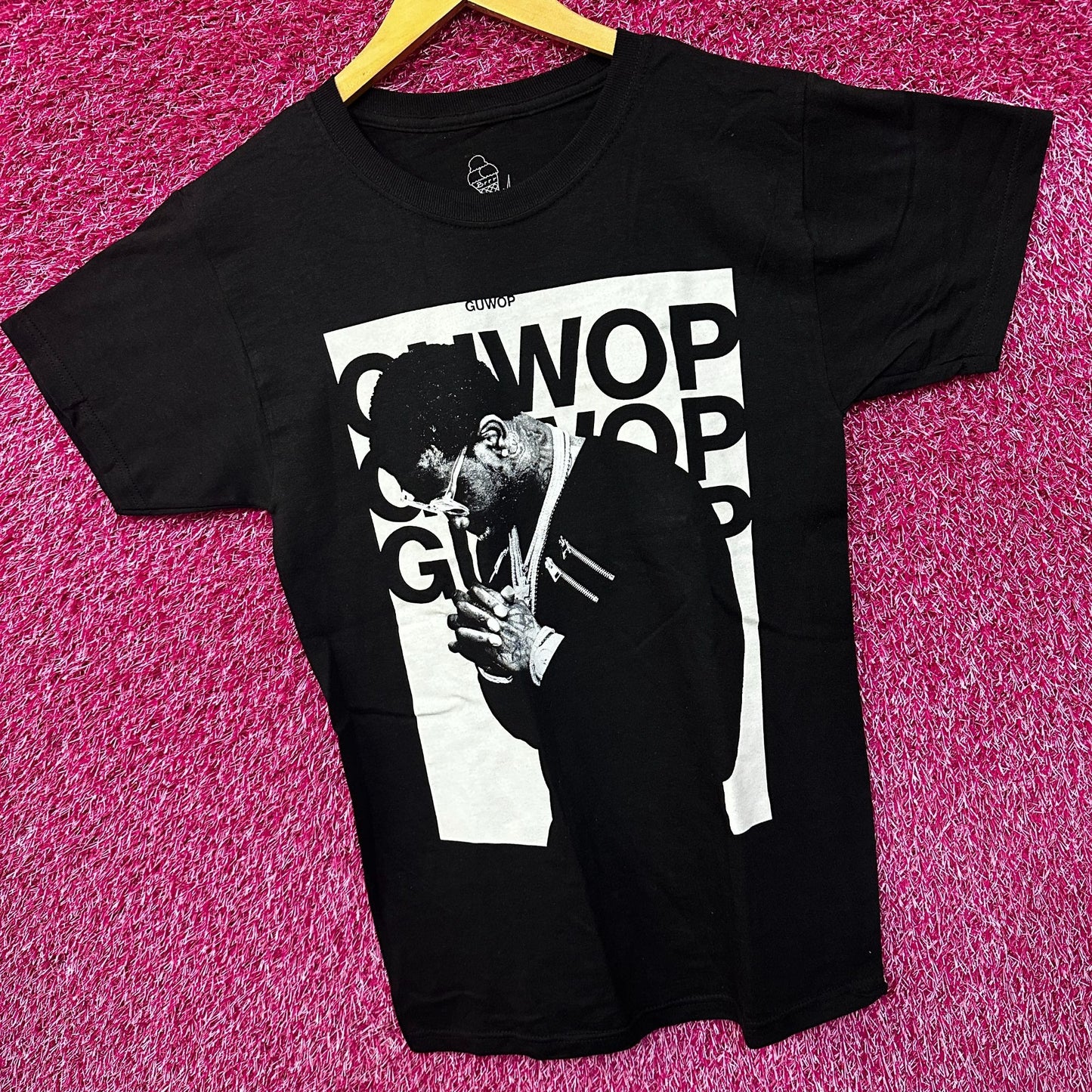 GUWOP Mane God Unity Wisdom Opportunity Power Rapper Tee XS