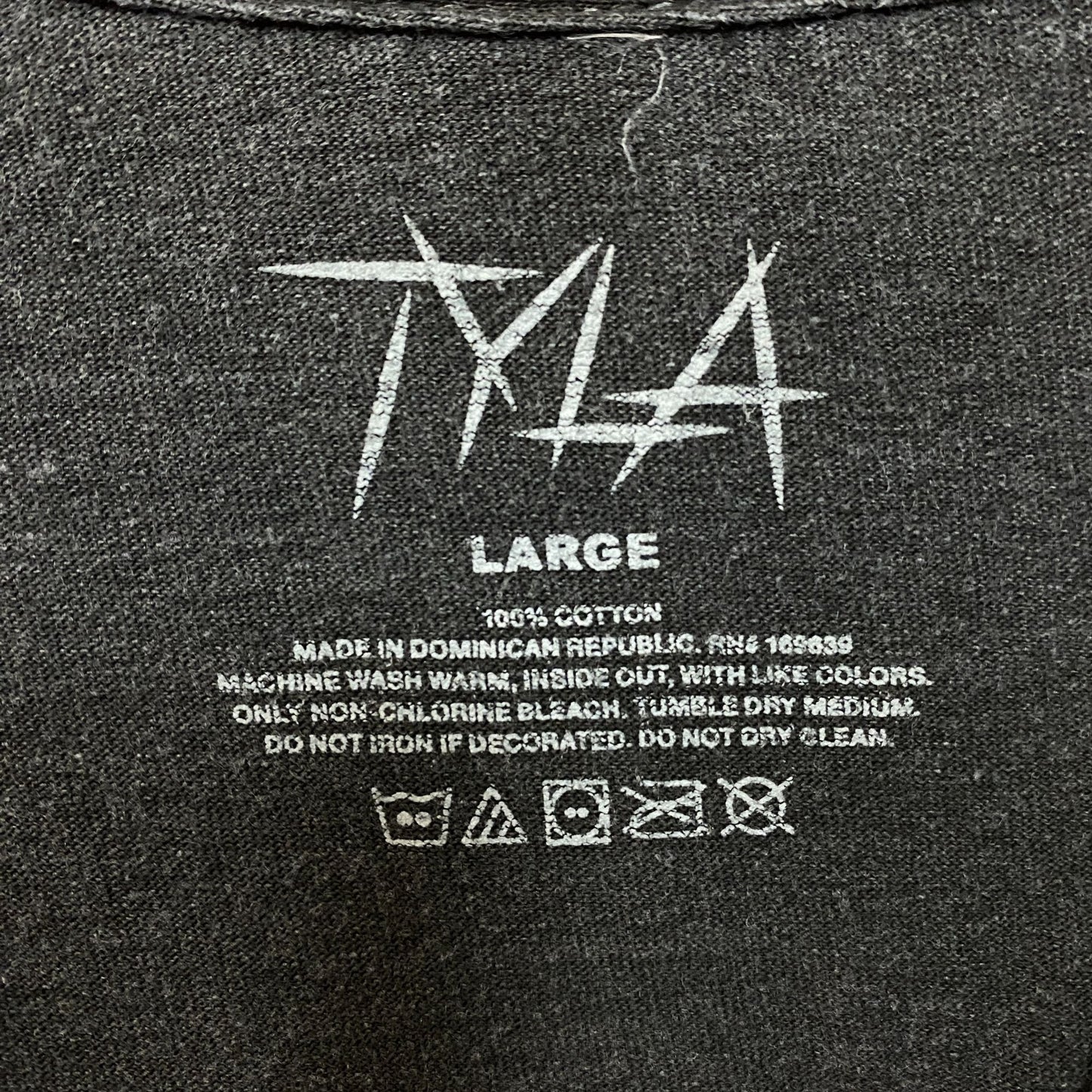 Tyla Water Short Sleeve Tee rap Tee size Large