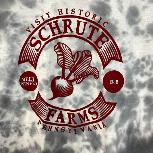 The Office Visit Schrute Farms Beet Winery Promo Tie Dye L