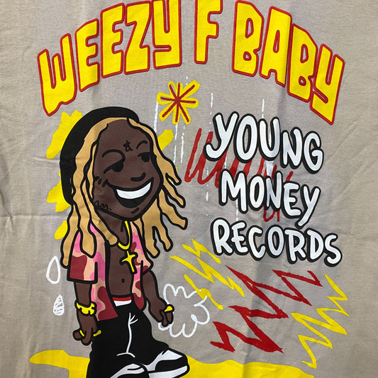Lil Wayne Weezy F Baby Animated T-shirt size Medium
