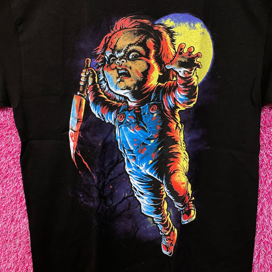 Chucky Full Moon Neon Tshirt size medium