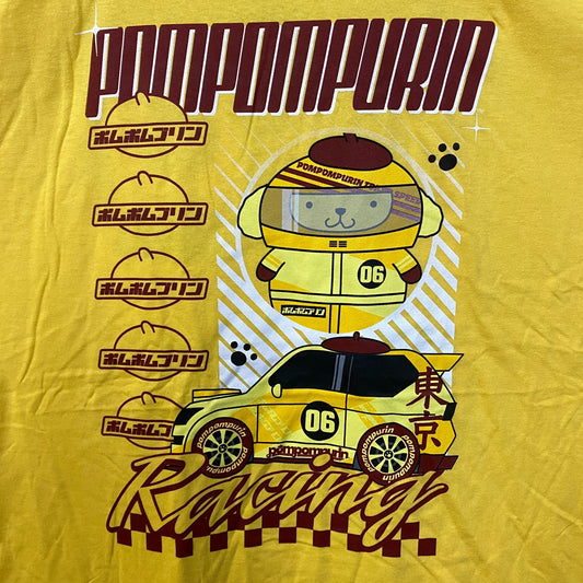 Sanrio Pompompurin Racing T-Shirt 3XL