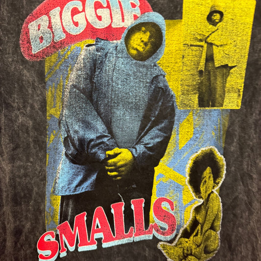 Biggie Smalls Ready to Die Baby Gimme the Loot Rap Tee small