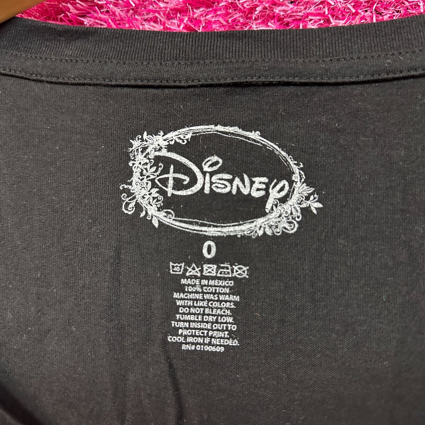 Minnie Mouse Polka Dot Bow Womens Disney Top Size 0