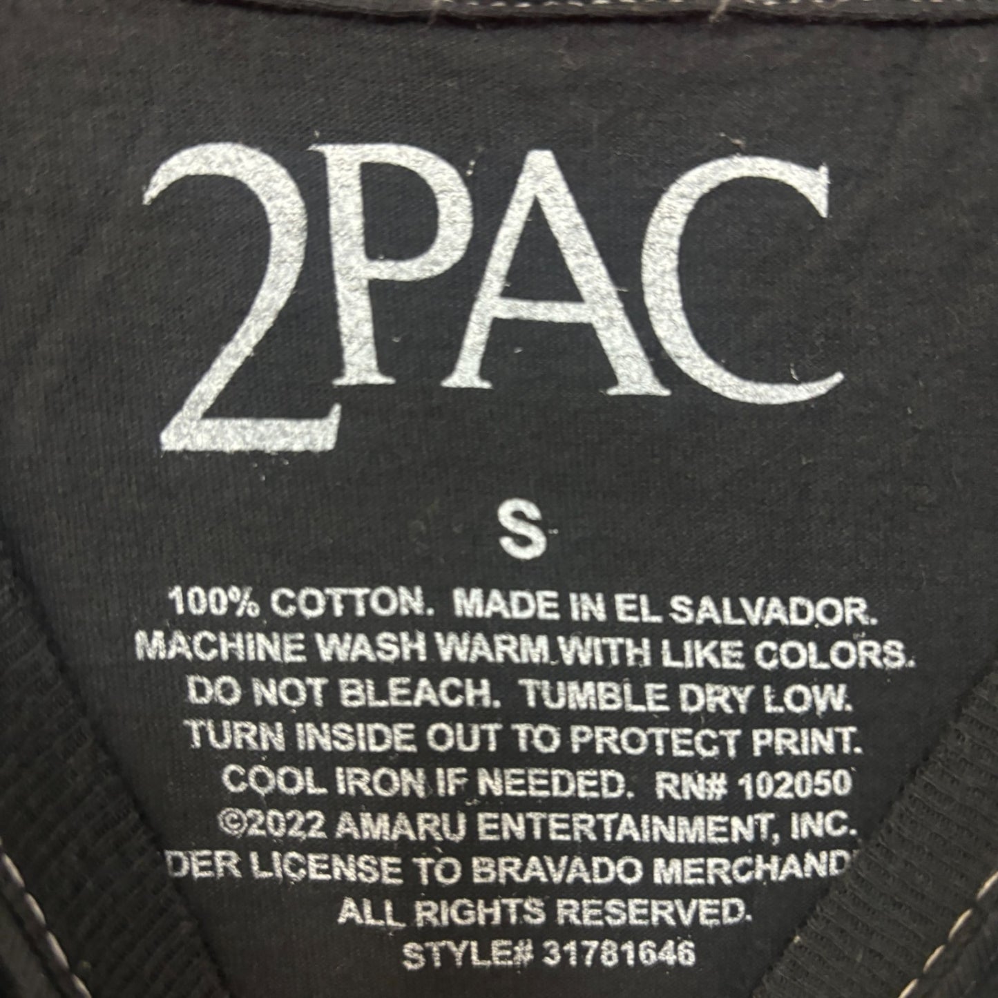 Tupac Me Against the World Tie Dye Tshirt Size Small