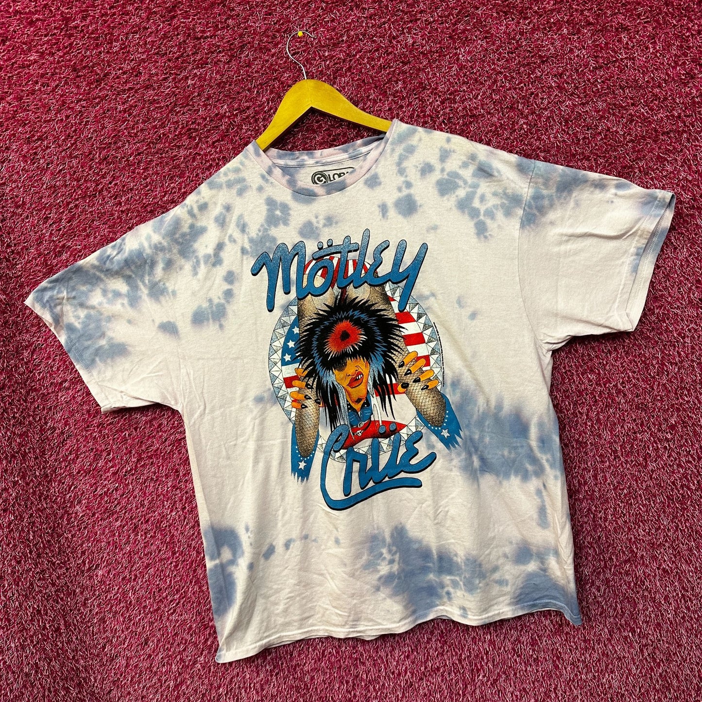 Motley Crue Dr Feel Good Tie dye tshirt size 2X