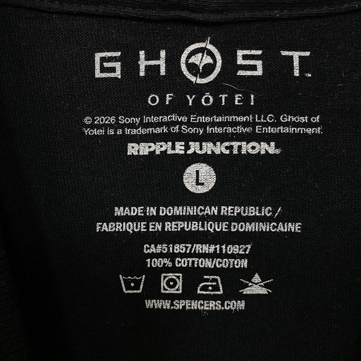 Ghost of Yōtei Atsu Art Game Graphic T-Shirt Large