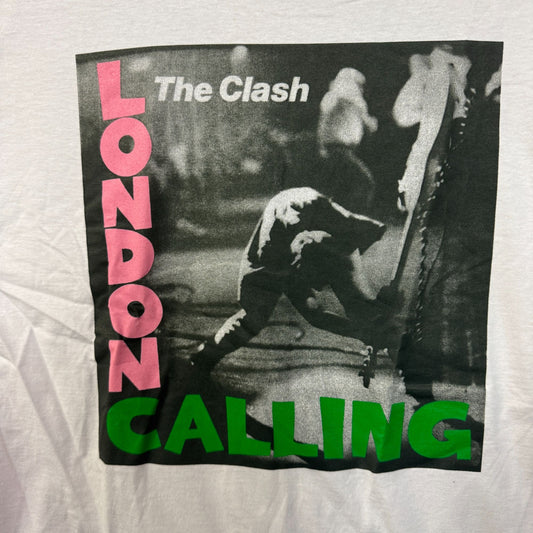 The Clash London Calling Album Cover Post Punk Band Tee M