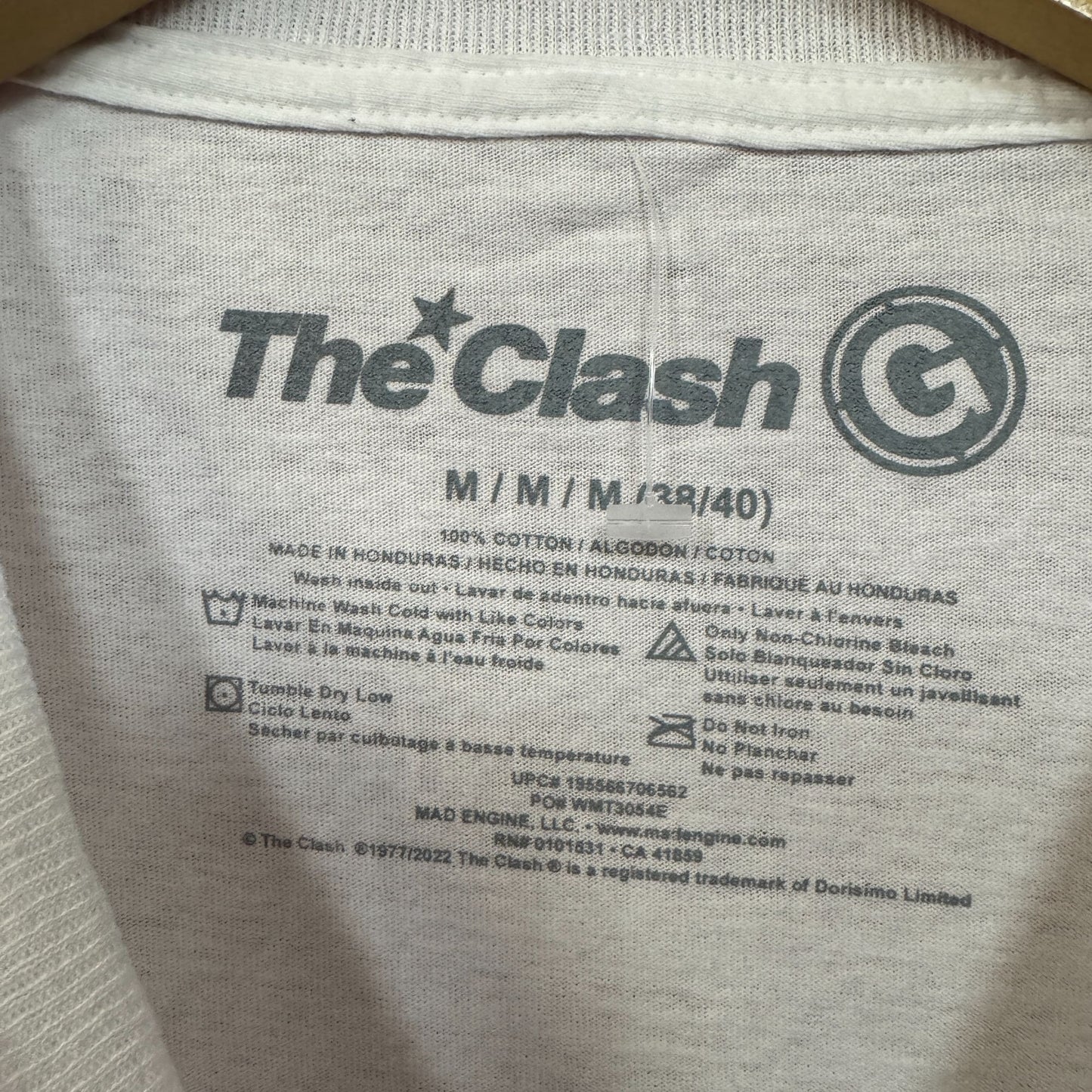 The Clash London Calling Album Cover Post Punk Band Tee M