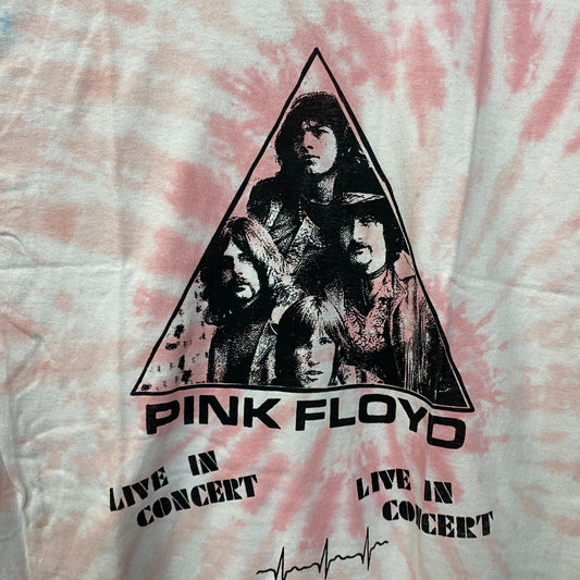 Pink Floyd DSOTM 1973 Live in Concert Tie Dye T-Shirt Small