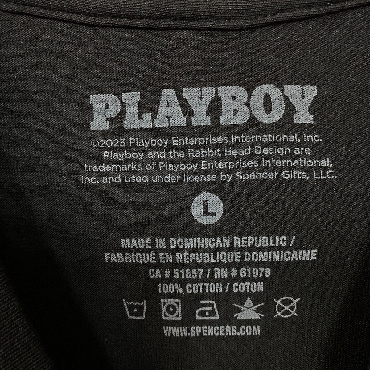Playboy Established 1953 Short Sleeve Graphic T-Shirt Large