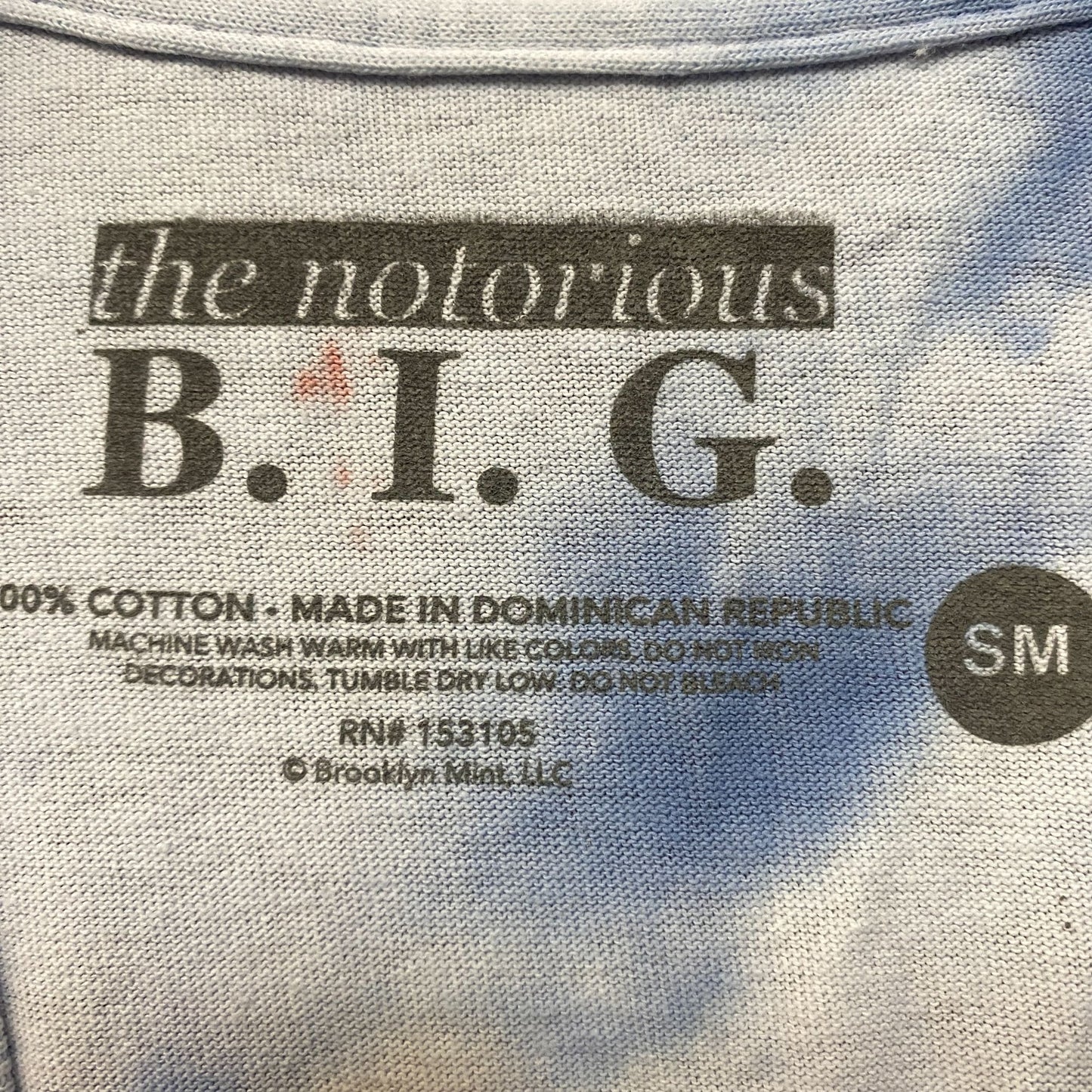 Biggie Smalls Born Again Art The Notorious BIG Rap Tie Dye S