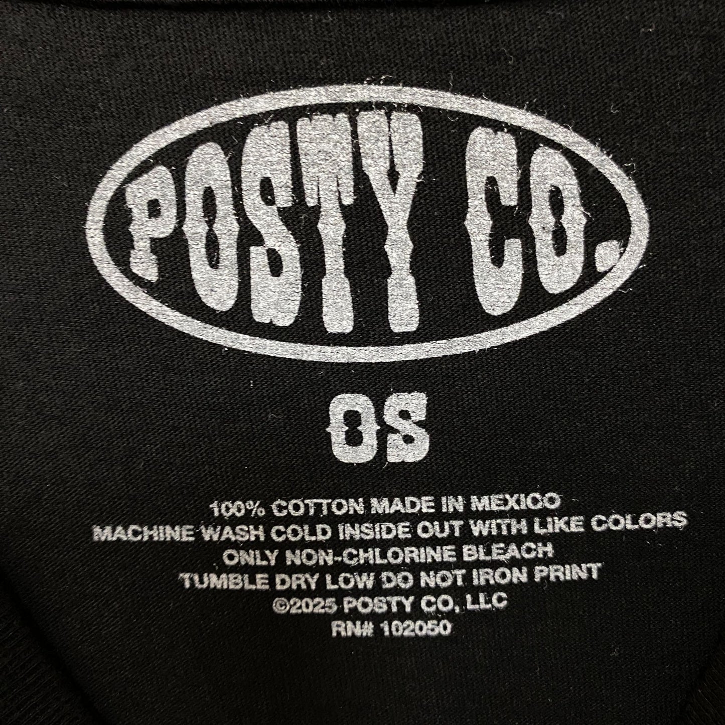 Posty Co Post Malone Big Ass Stadium Tour Oversized T-Shirt OS