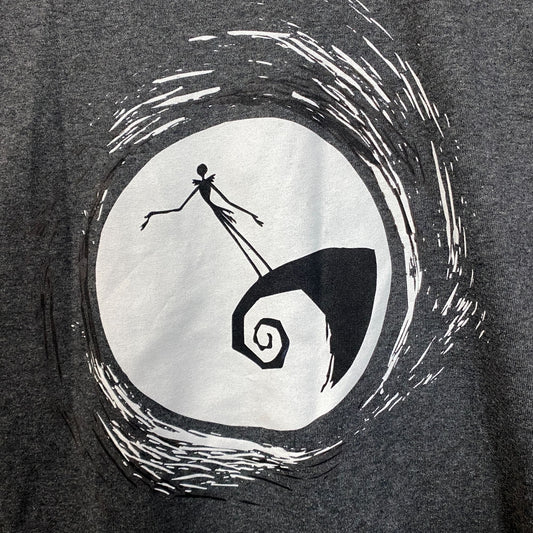 Tim Burton's Nightmare Before Christmas Jack Skellington Iconic Pose T-Shirt XL
