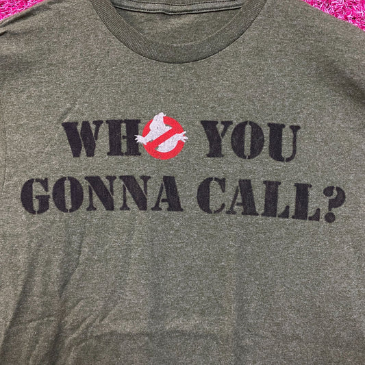 Ghostbuster Who You Gonna Call Tshirt size medium