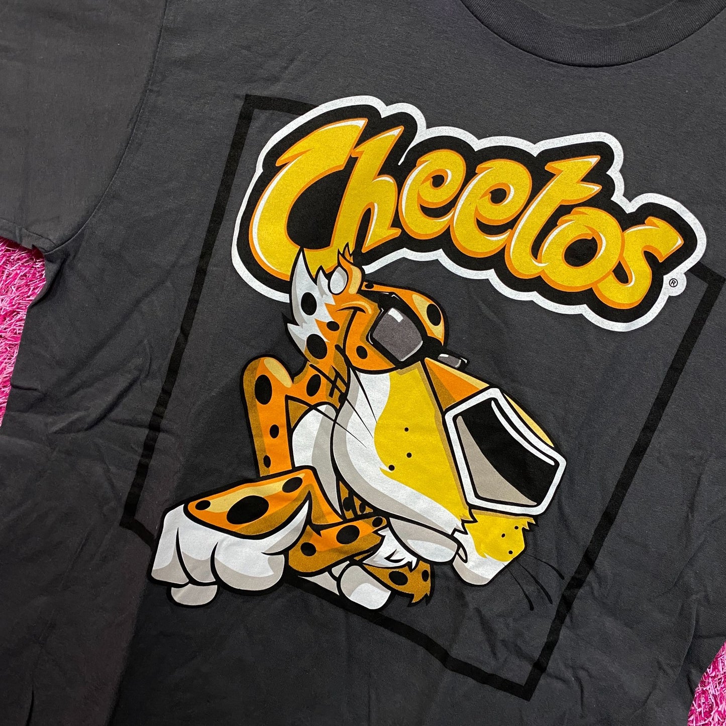 Cheetos Chester Cheetah Frito-Lay Chips Promo Tee M