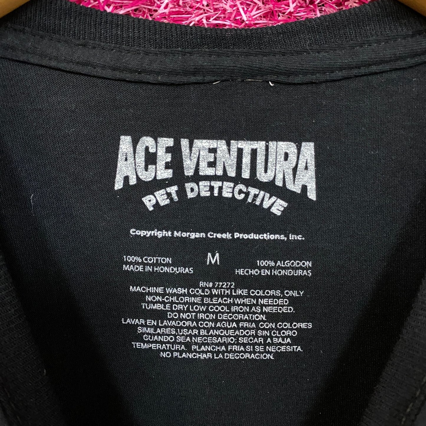 Ace Ventura Pet Detective Movie Graphic T-Shirt Medium