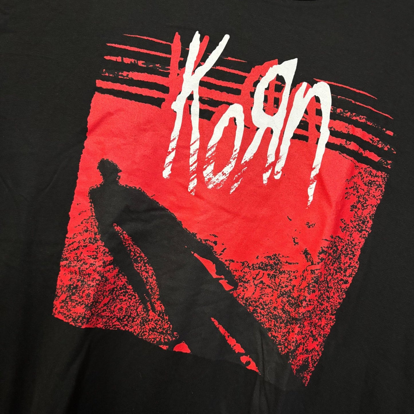 Korn Self-titled Album Cover Art Nu Metal Rock Band Tee 3XL