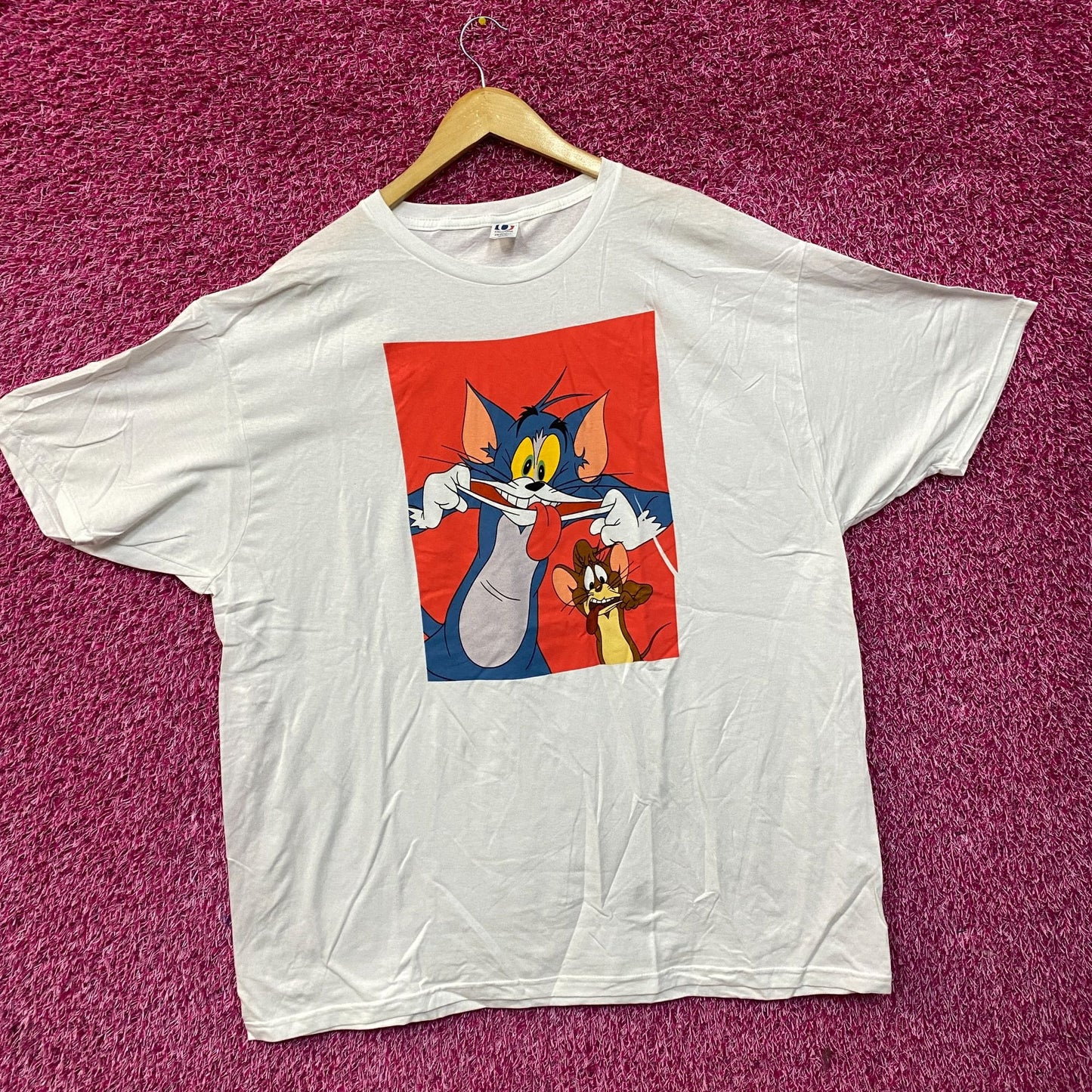 Tom & Jerry Classic Cartoon Characters T-Shirt 2XL