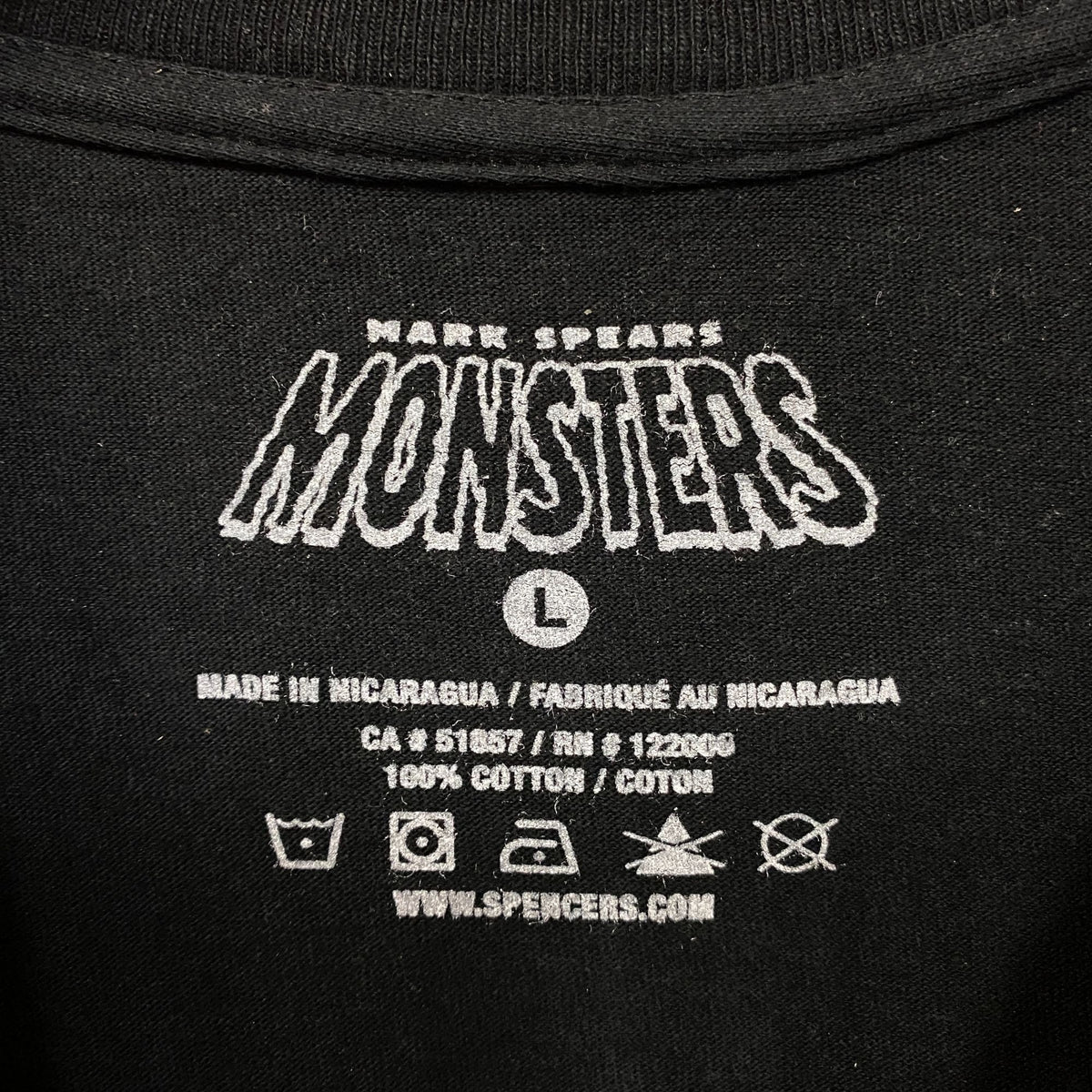 Mark Spears Monsters Last Supper Horror Graphic T-Shirt Large