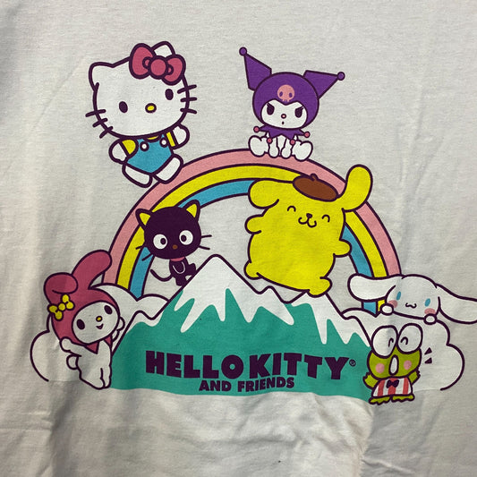 Sanrio Hello Kitty and Friends Over A Rainbow T-Shirt 2XL