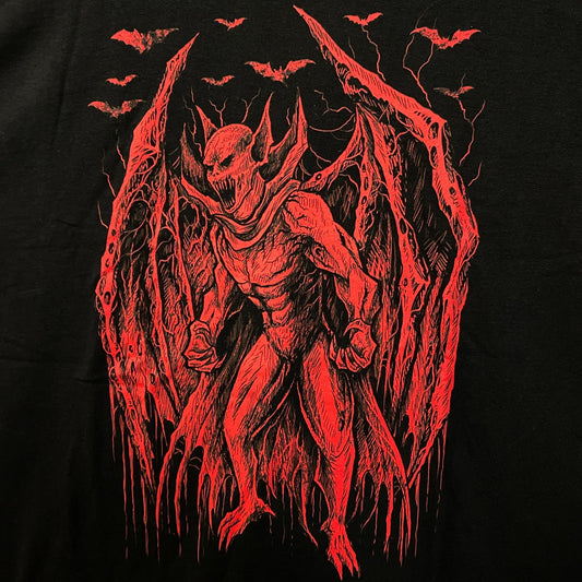 Vampire Freaks Jersey Devil Graphic Design T-Shirt Large