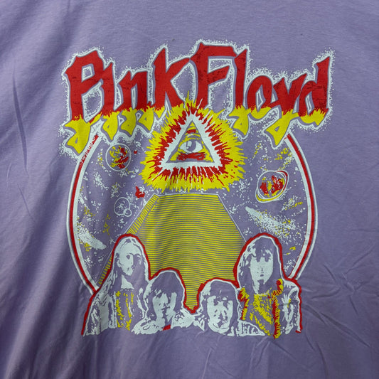Pink Floyd All Seeing Cosmic Pyramid Psychedelic Rock Tee 2xl