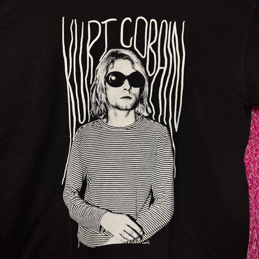 Nirvana Kurt cobain mineral wash Tshirt size large