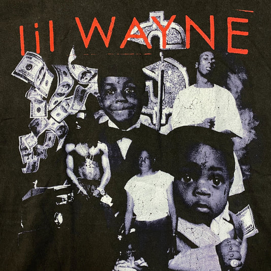 Lil Wayne The Carter Album Covers Graphic Design T-shirt Medium