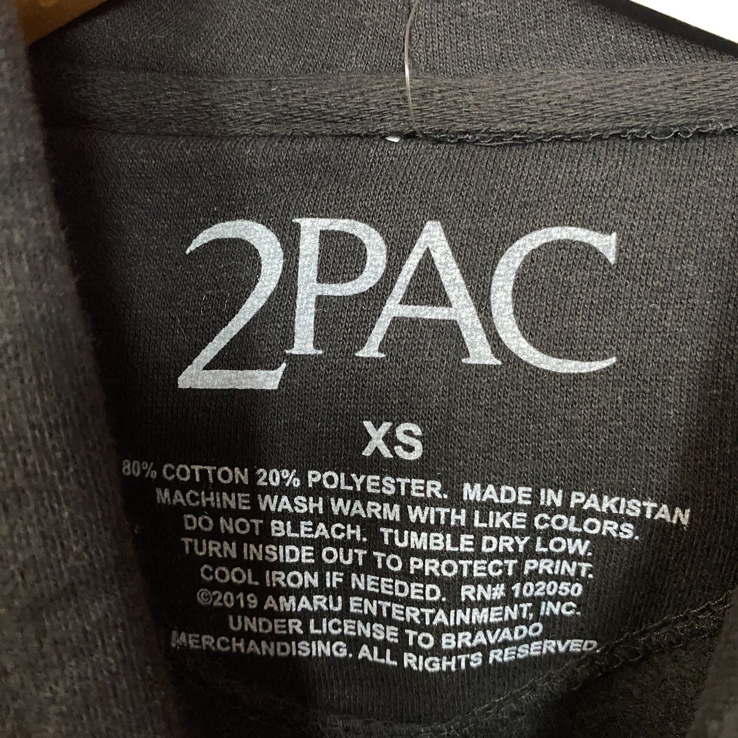 2Pac All Eyez On Me Album Only God Can Judge Me Hoodie XS