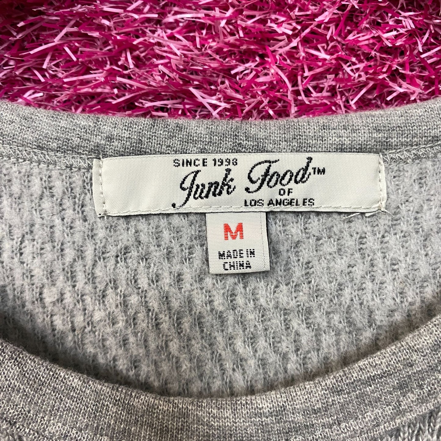 Los Angeles Chargers Long Sleeve Waffle Shirt Medium