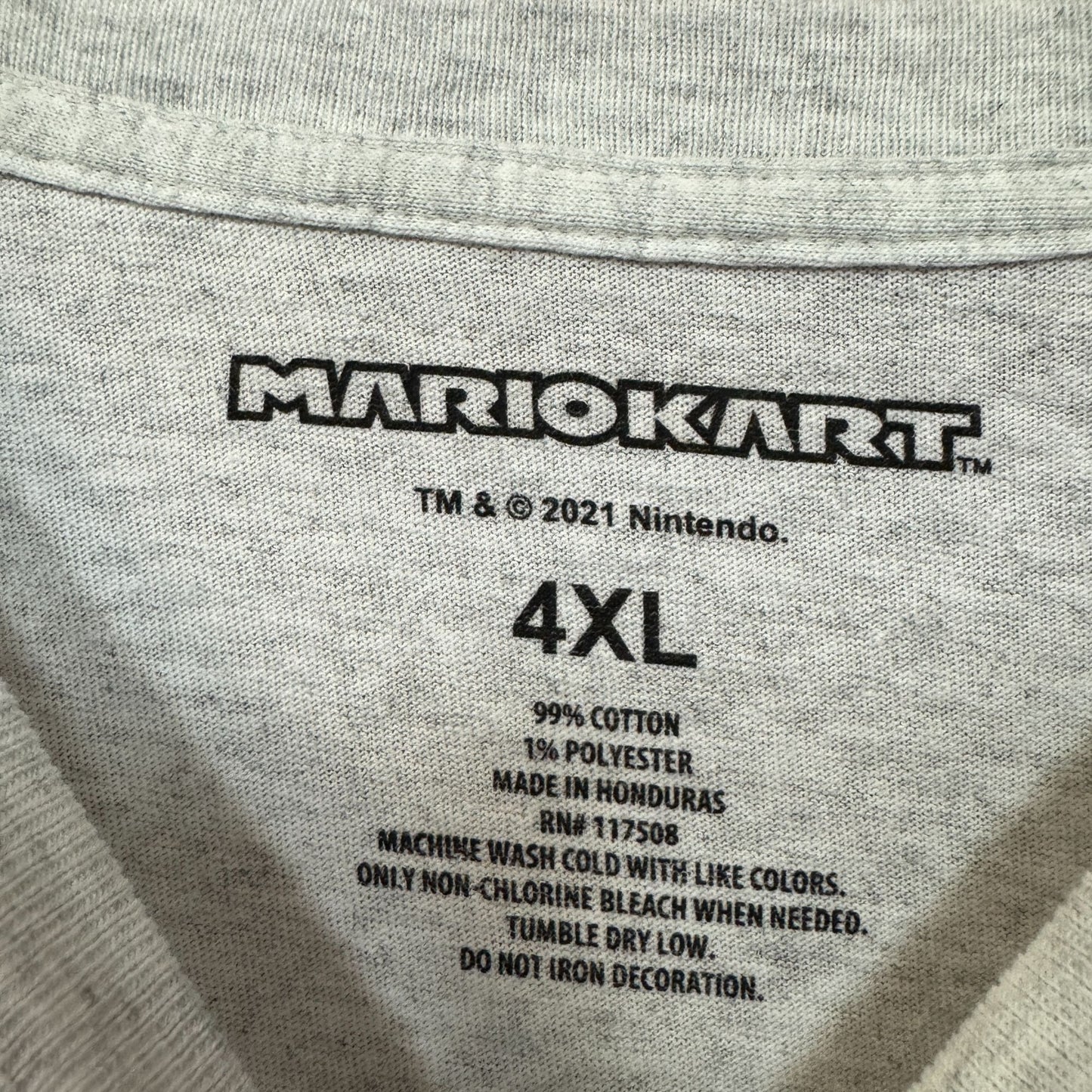 Mario Kart Starter Characters T-shirt size 4XL