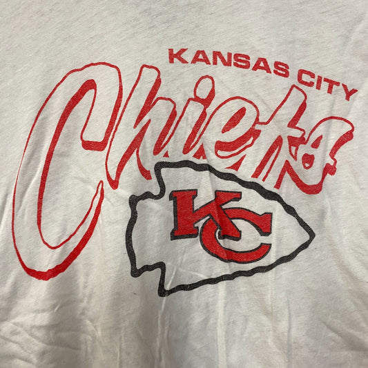 Junk Food NFL Kansas City Chiefs Long Sleeve Cropped T-Shirt XS