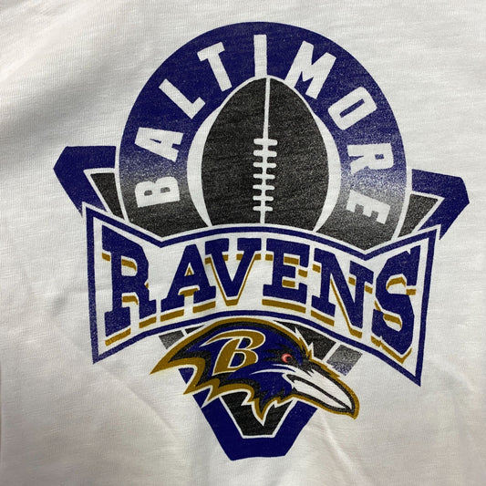 Junk Food Clothing Baltimore Ravens Women's Mock Neck Crop T-Shirt XS