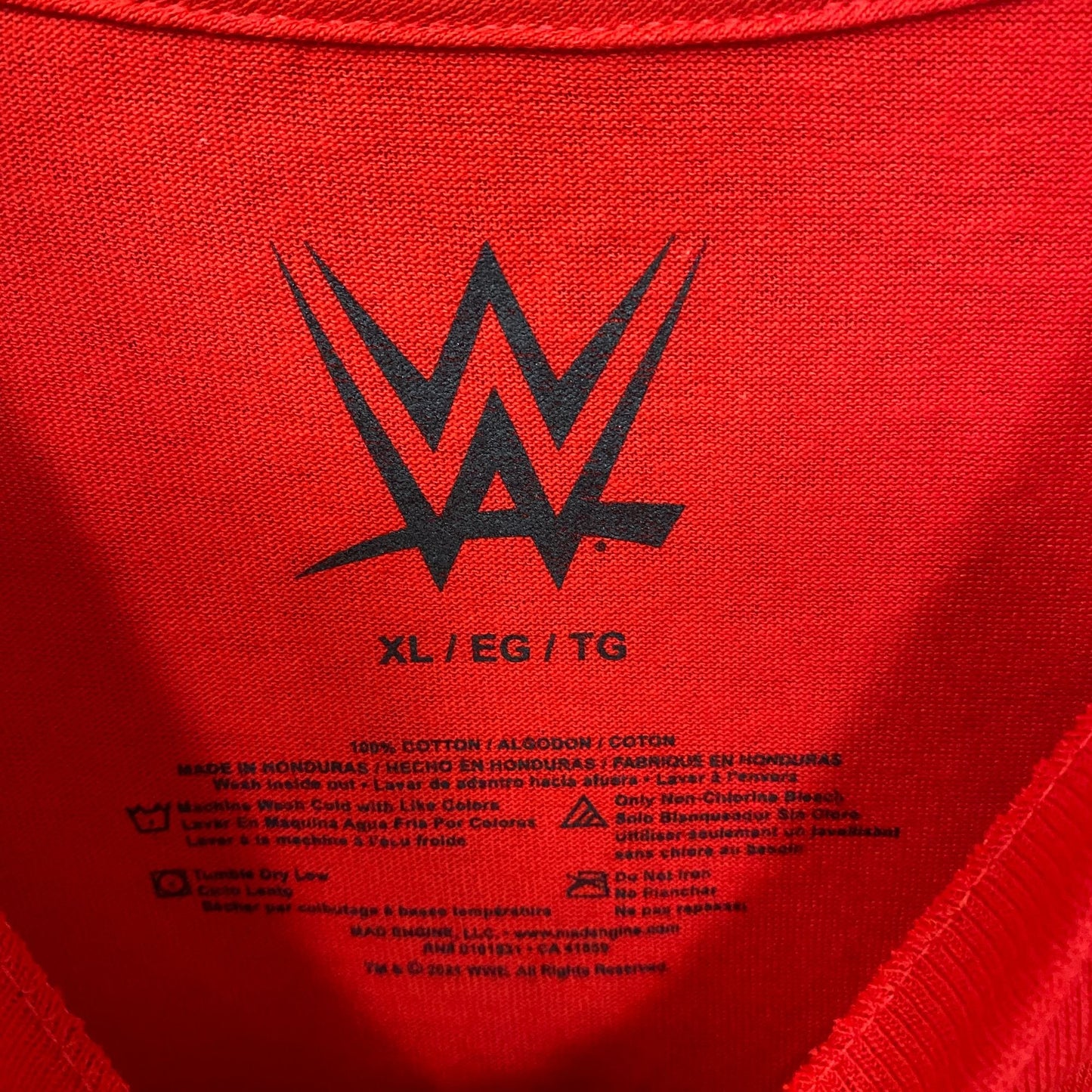 WWE Superstar Finn Balor Shirt - The Demon Finn Balor -World Wrestling Champion T-Shirt XL